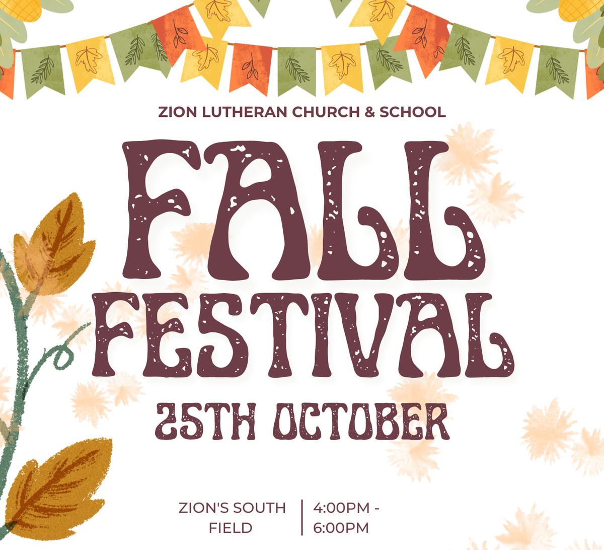 Zion's Annual Fall Festival