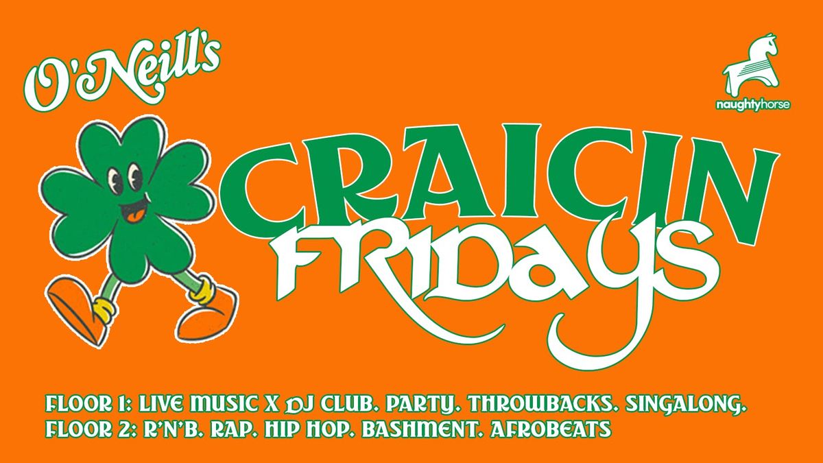 Craicin Fridays: HALLOWEEN SPECIAL! [Room 2 RnB]