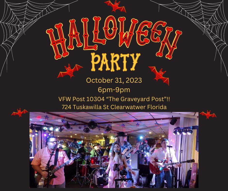 SoulFish Live at the VFW Post 10304 "THE GRAVEYARD POST" Halloween Party!