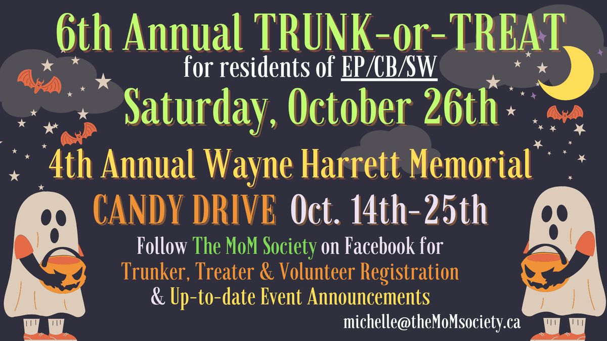 6th Annual Trunk-or-Treat (EP\/CB\/SW)