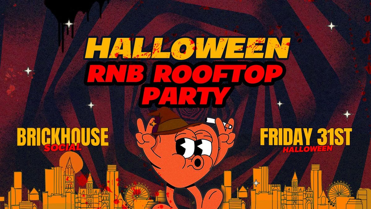 RNB Rooftop Party \ud83c\udf83 The Only Halloween Rooftop Event \ud83d\udd78\ufe0f