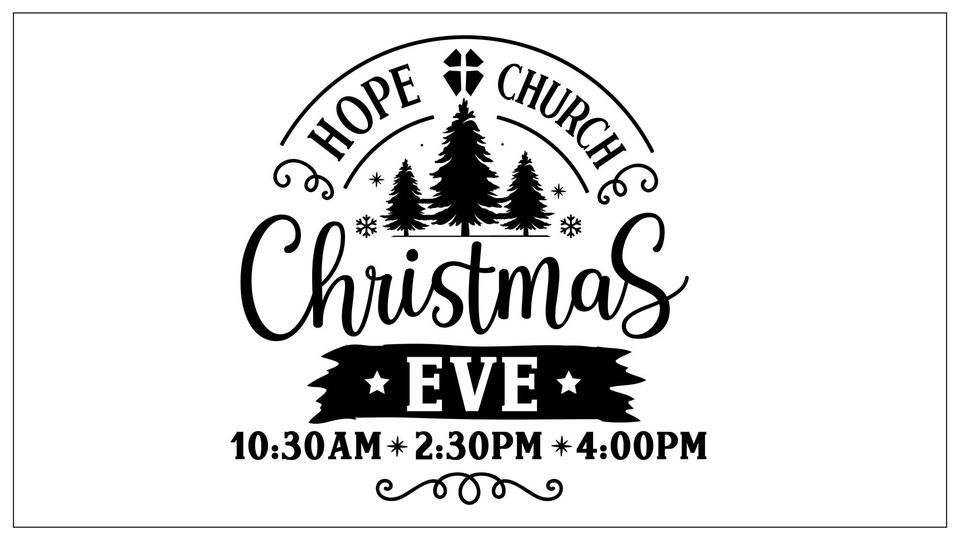 Christmas Eve Hope Church Dubuque December 24, 2023