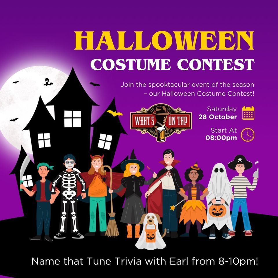 Halloween Costume Contest and Music Trivia with Earl
