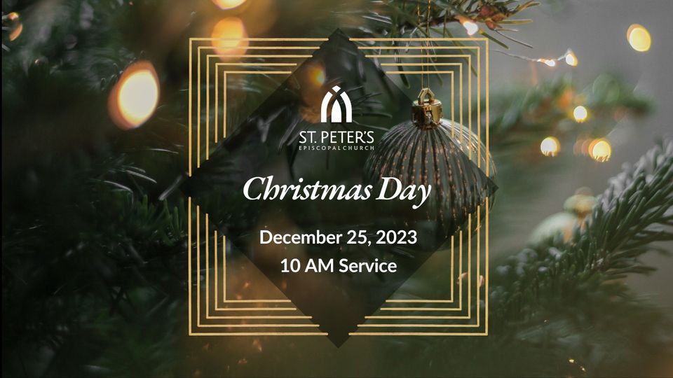 Christmas Day Service St. Peter's Episcopal Church Savannah