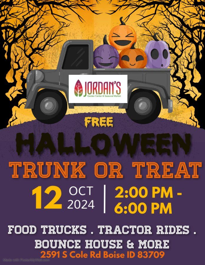 Trunk or Treat and Food Drive