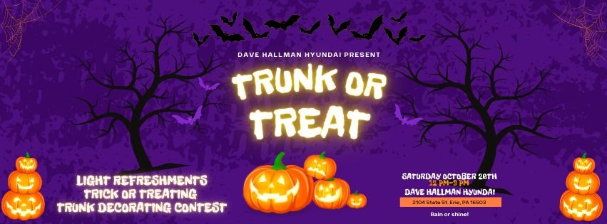 Trunk or Treat at Dave Hallman Hyundai