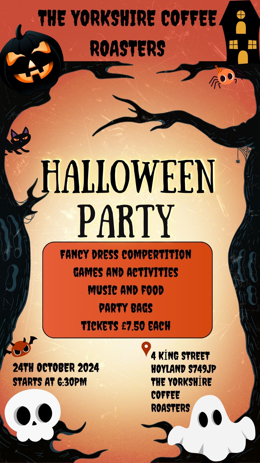 Halloween Party for the Children