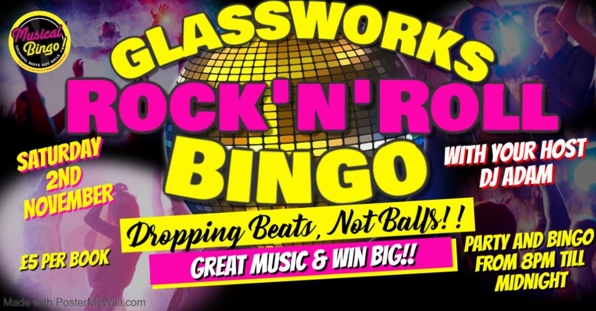 HALLOWEEN ROCK N ROLL BINGO