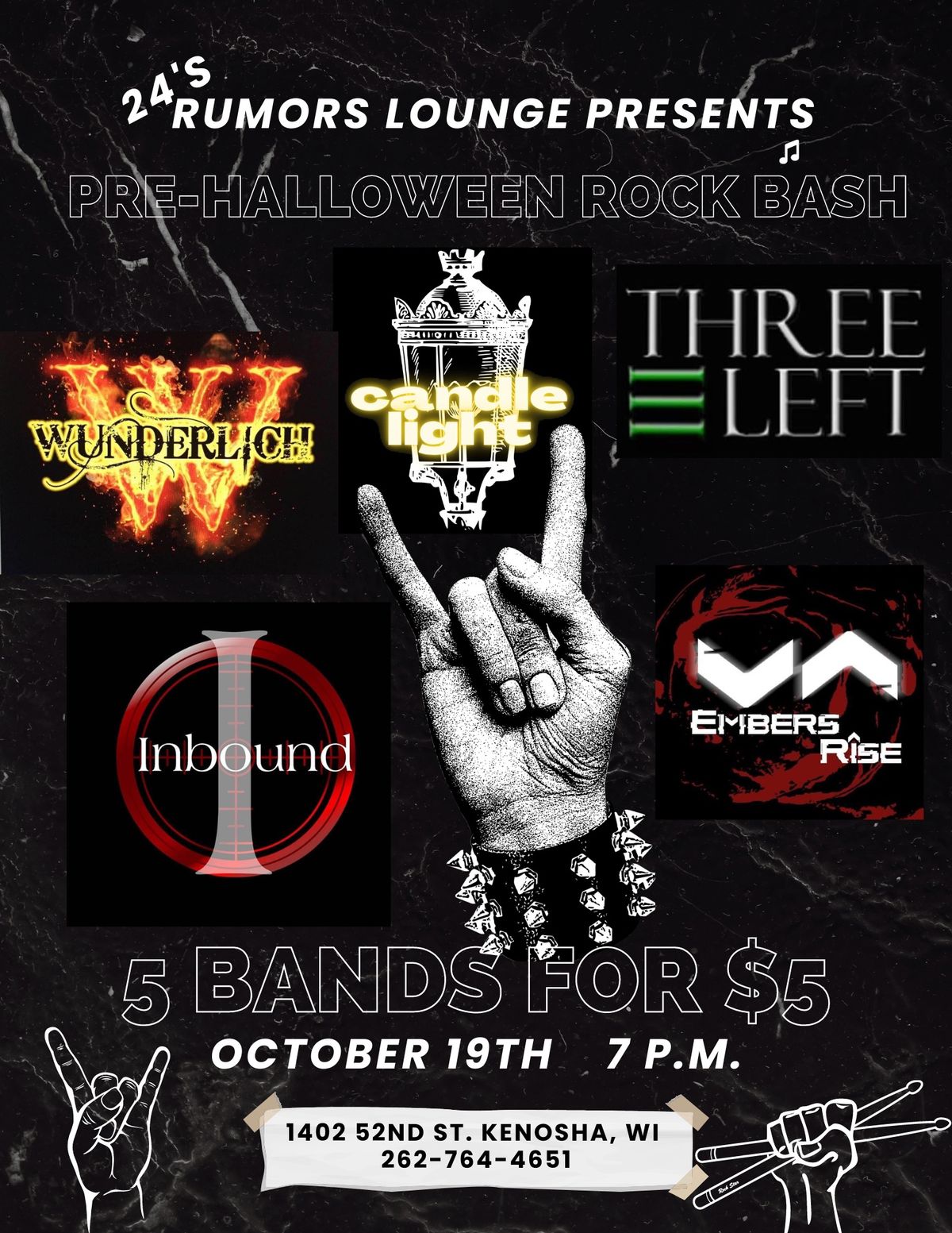 Pre-Halloween Rock Bash