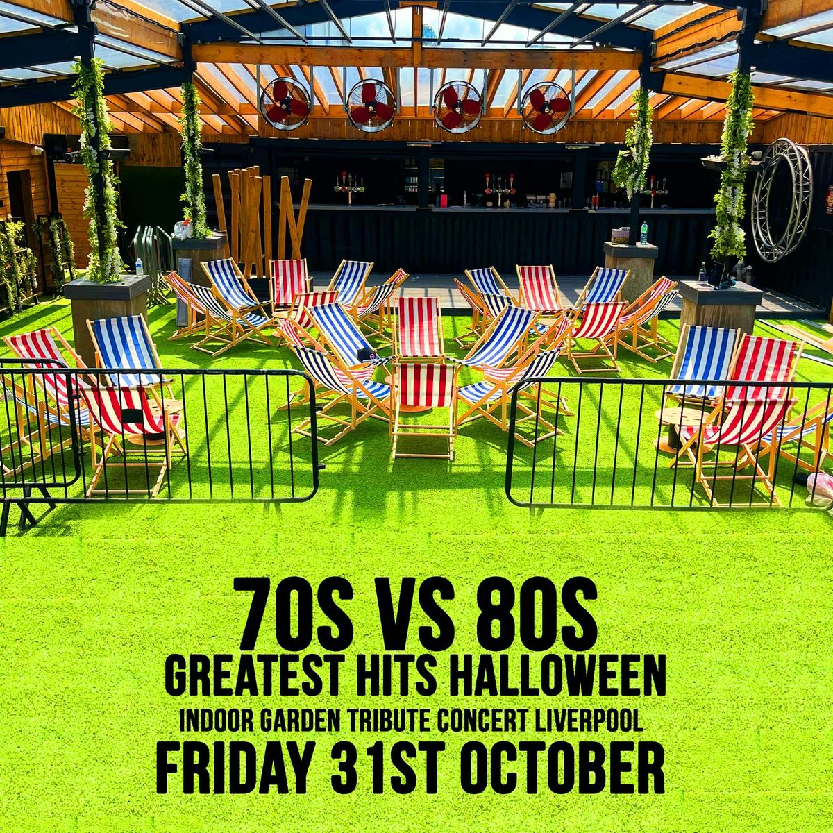 70s Vs 80s GREATEST HITS: The Monster Mash Halloween - Indoor Garden Party