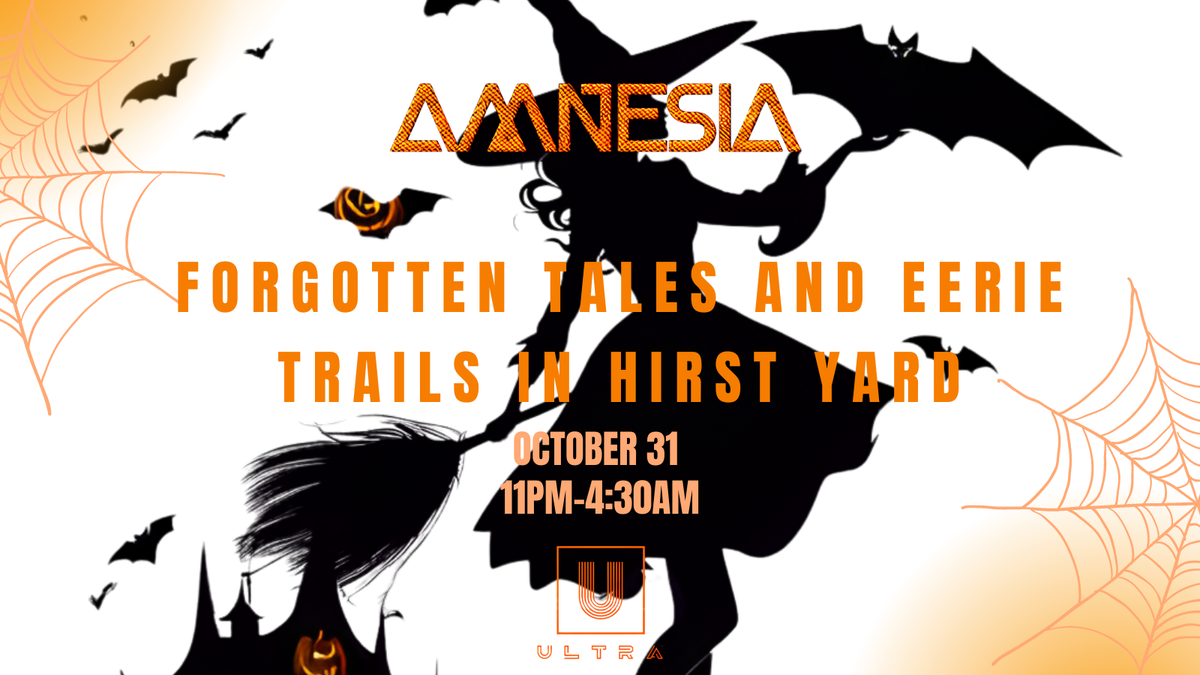 AMNESIA HALLOWEEN: Forgotten tales and eerie trails in hirst yard \ud83c\udf83\ud83d\udc7a