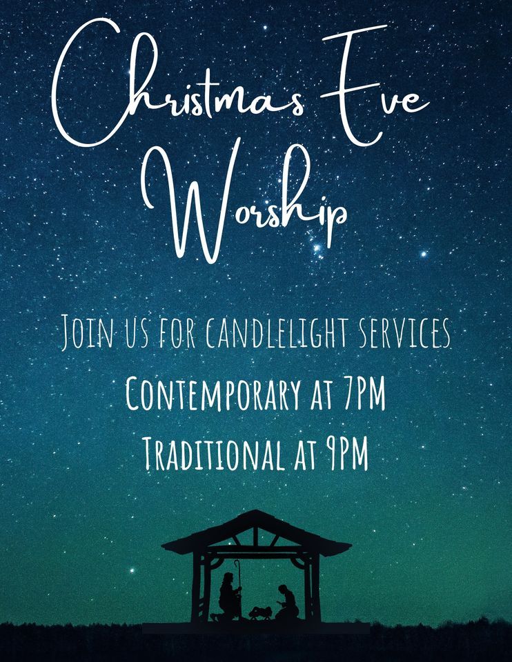 You're Invited - Yes You! Christmas Eve Services