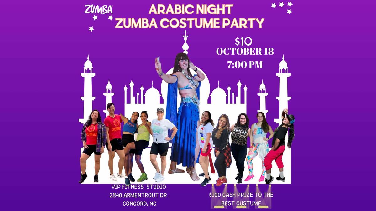 ARABIC NIGHT ZUMBA COSTUME PARTY  