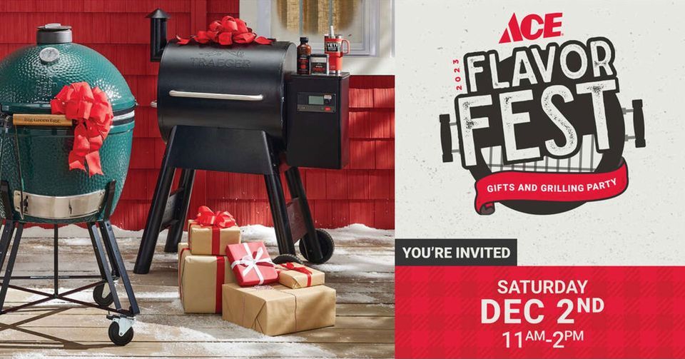 Gifts and Grilling Party Flavor Fest Mayfield Ace Hardware (Covington, GA) December 2, 2023