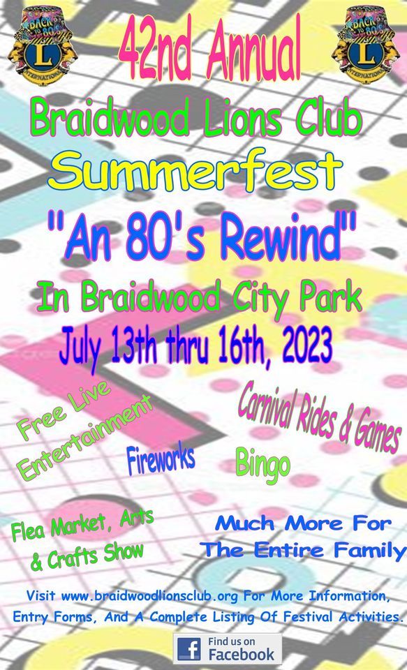 42nd Annual Braidwood Lions Club Summerfest (Day 4) Braidwood City
