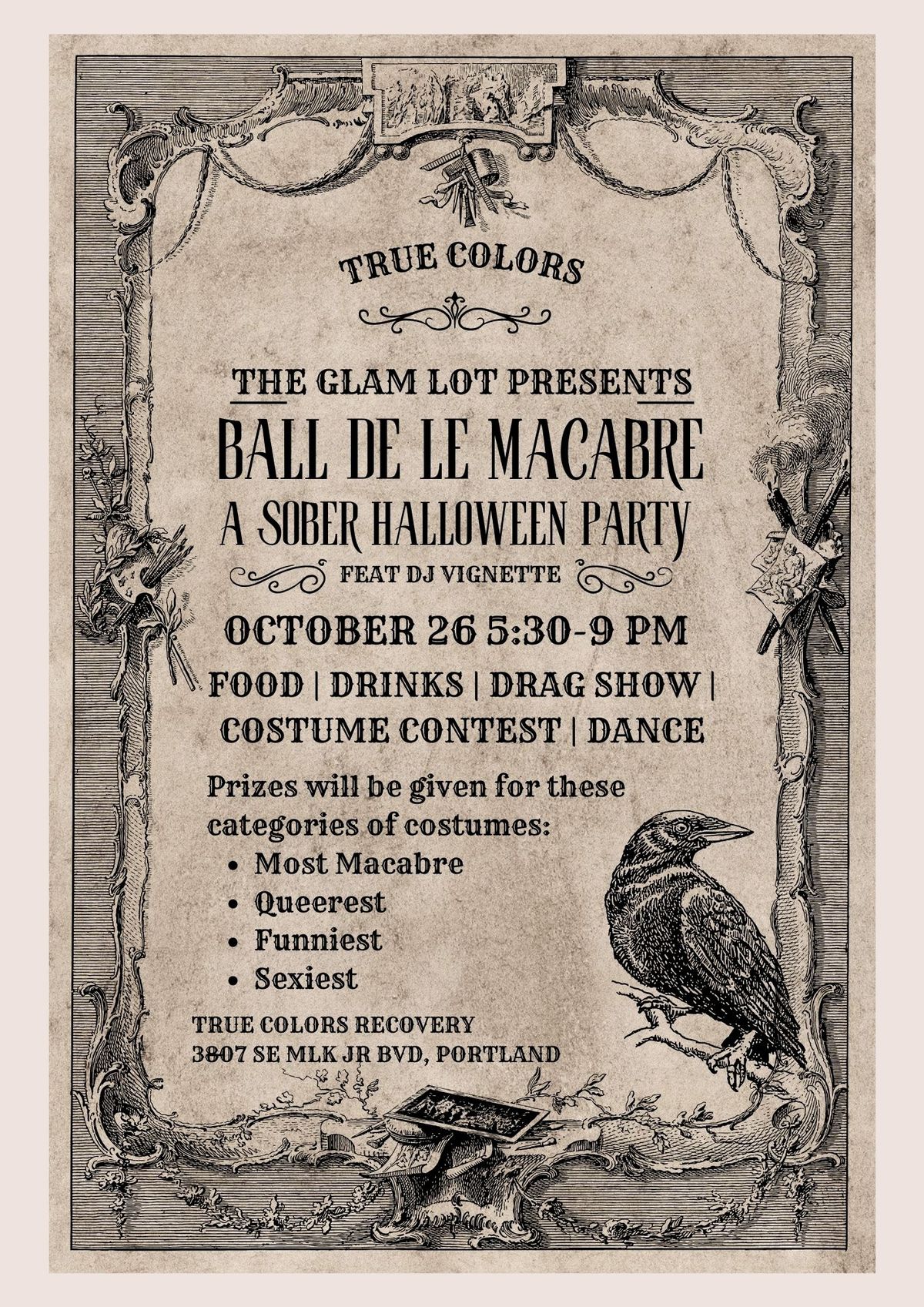 The Glam Lot Presents: Ball De Le Macabre