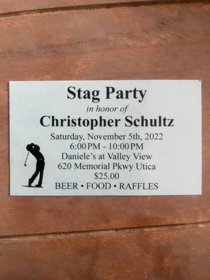 Chris Schultz\u2019s Stag Party