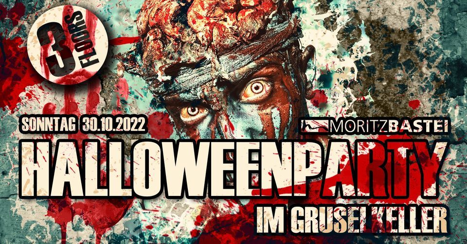 AUSVERKAUFT! Die große Halloweenparty im Gruselkeller Moritzbastei auf