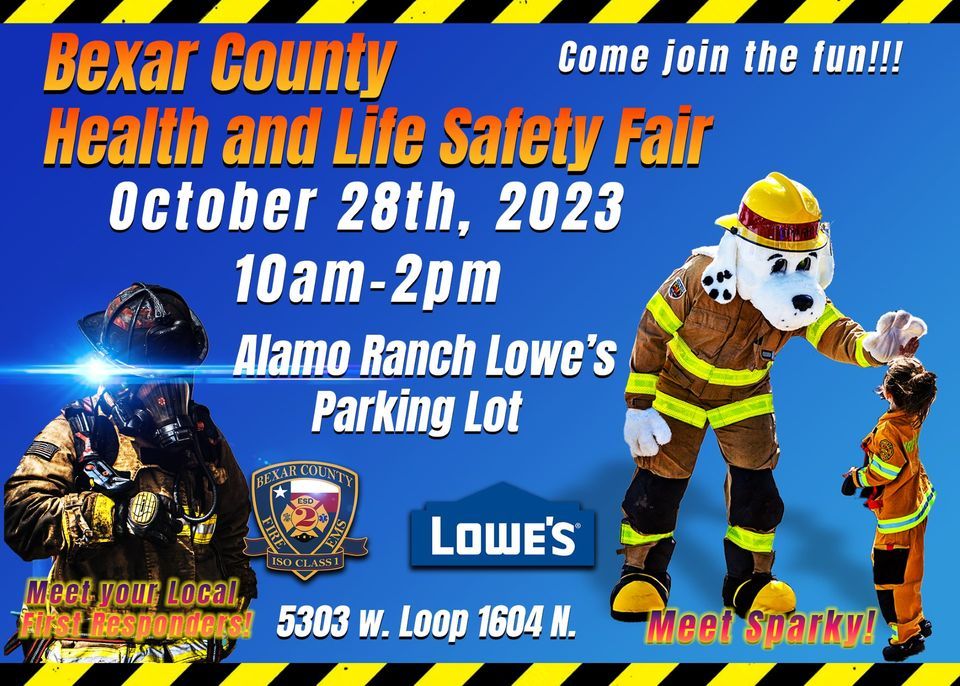 BC2FD Annual Health & Life Safety Fair 5303 W TX1604LOOP N, San