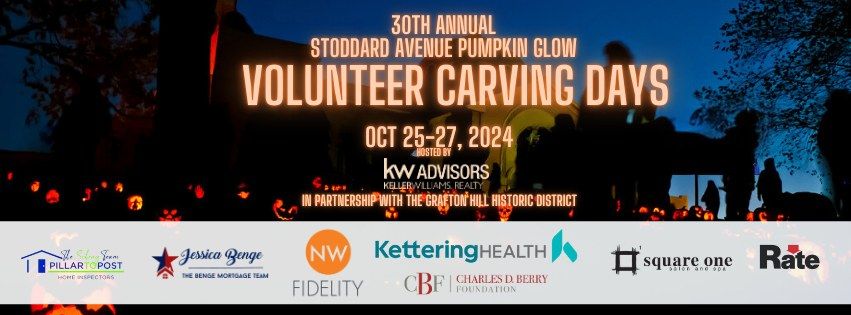 Volunteer Event-Pumpkin Carving for The Stoddard Avenue Pumpkin Glow