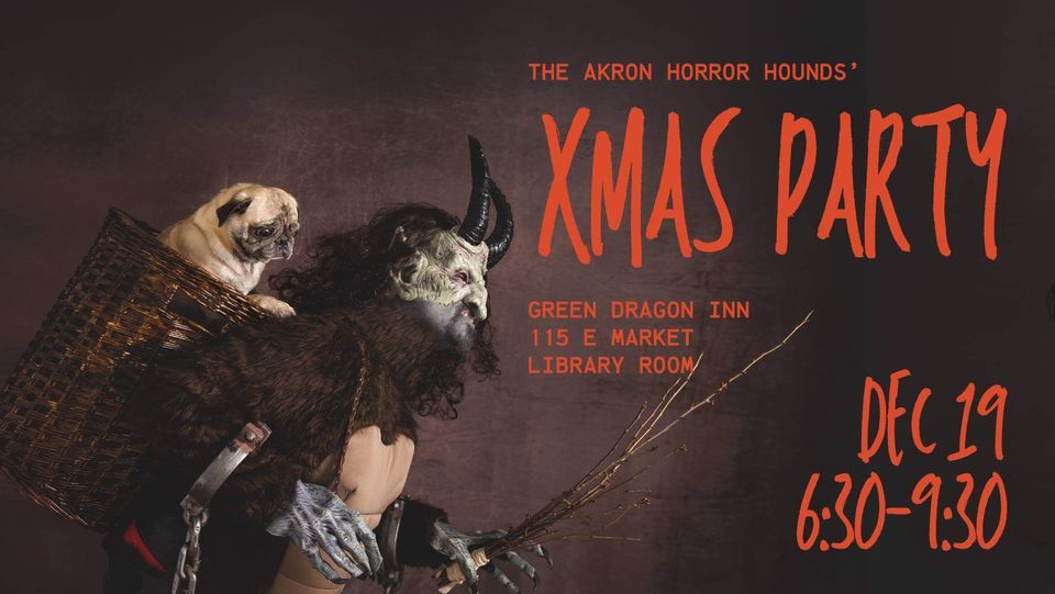 Akron Horror Hounds Xmas Party The Green Dragon Inn Board Game Bar
