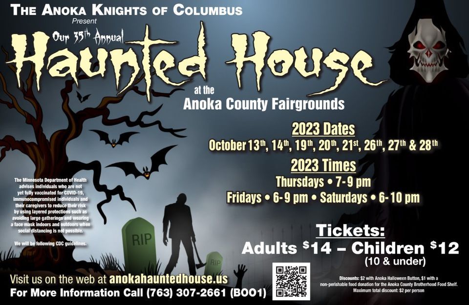 2023 Anoka Haunted House Anoka County Fair October 20, 2023