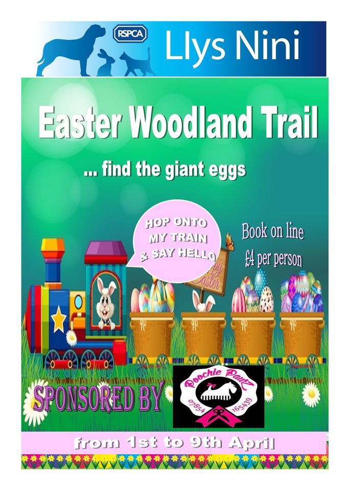 Easter Woodland Trail 2023 .. find the giant eggs !