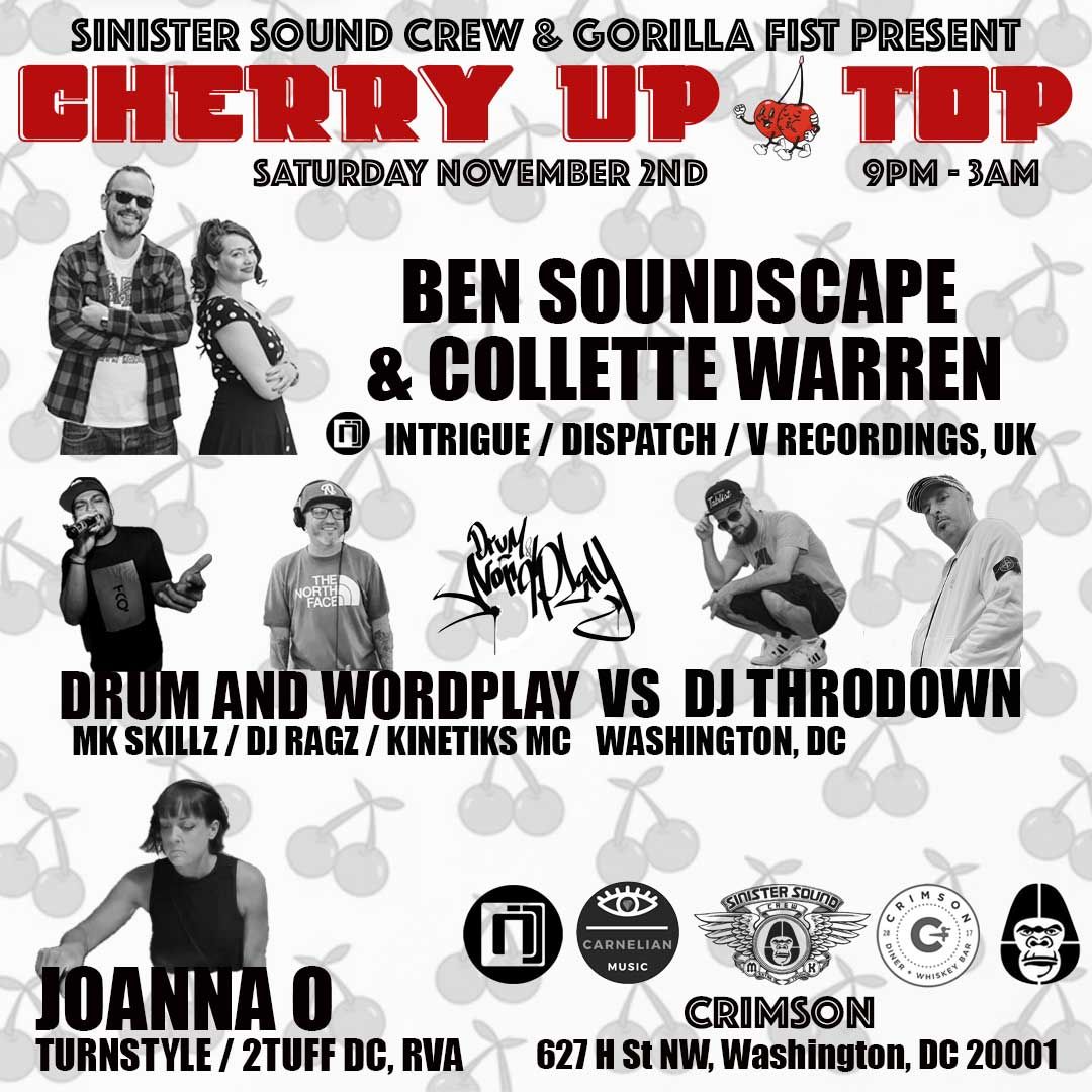 ***Cherry UP Top*** W Ben Soundscape & Collette Warren