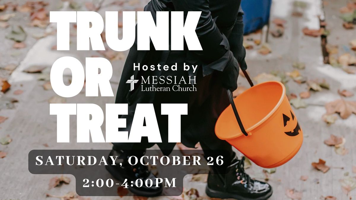 "Trunk or Treat" at Messiah Lutheran Church