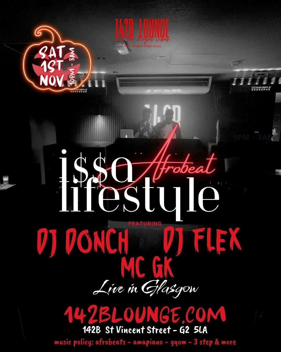 \ud83d\udd25 I$$A AFROBEAT LIFESTYLE \u2013 HALLOWEEN TAKEOVER \ud83c\udf83\ud83d\udc80 feat. DJ DONCH! \ud83d\udd25
