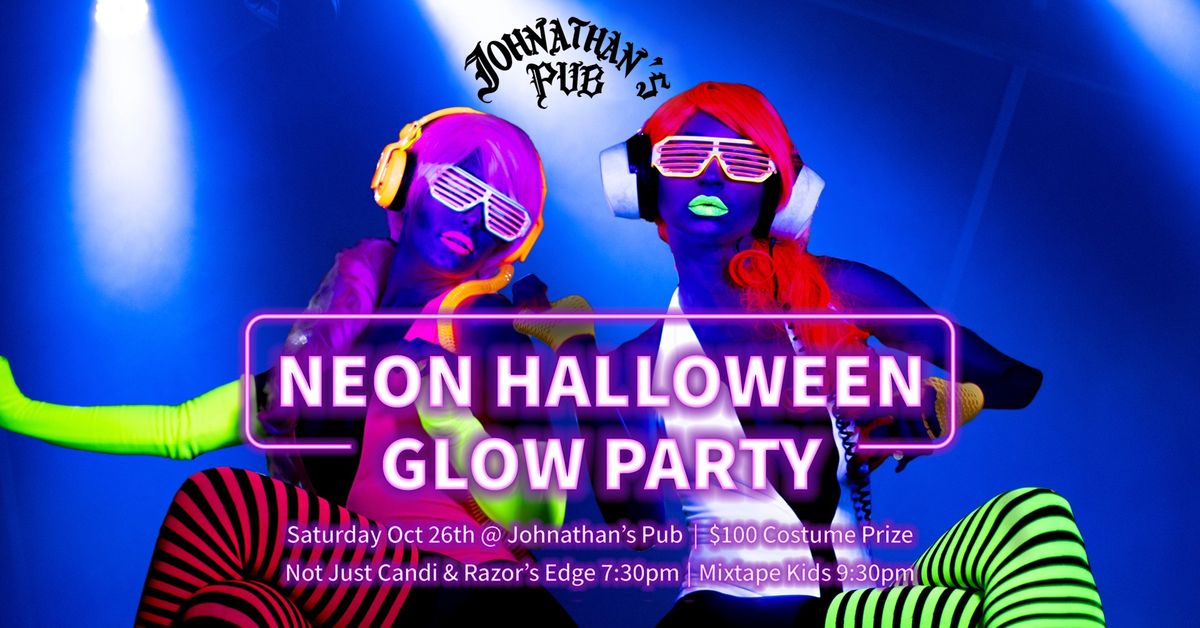 Halloween Glow Party \u2013 Mixtape Kids at Johnathan\u2019s Pub