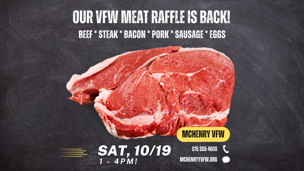 Our Monthly V Meat Raffles Are Back For The Fall!