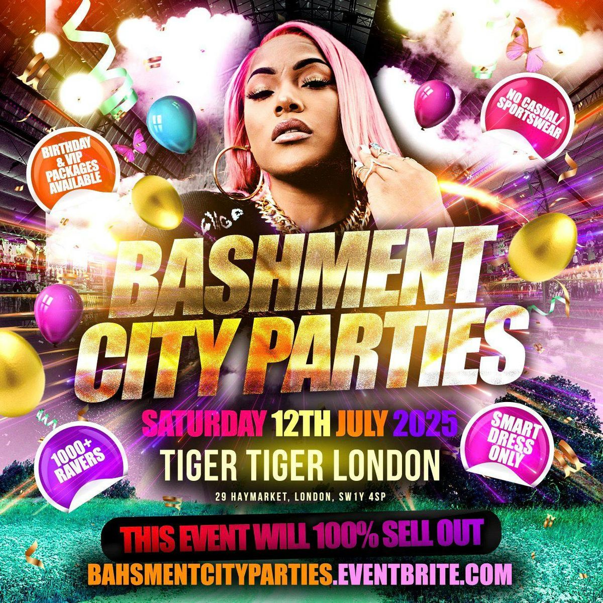 Bashment City Parties