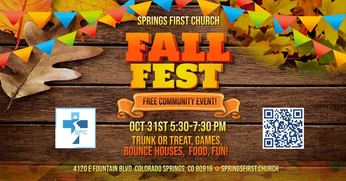 Fall Festival @ Springs First Church!