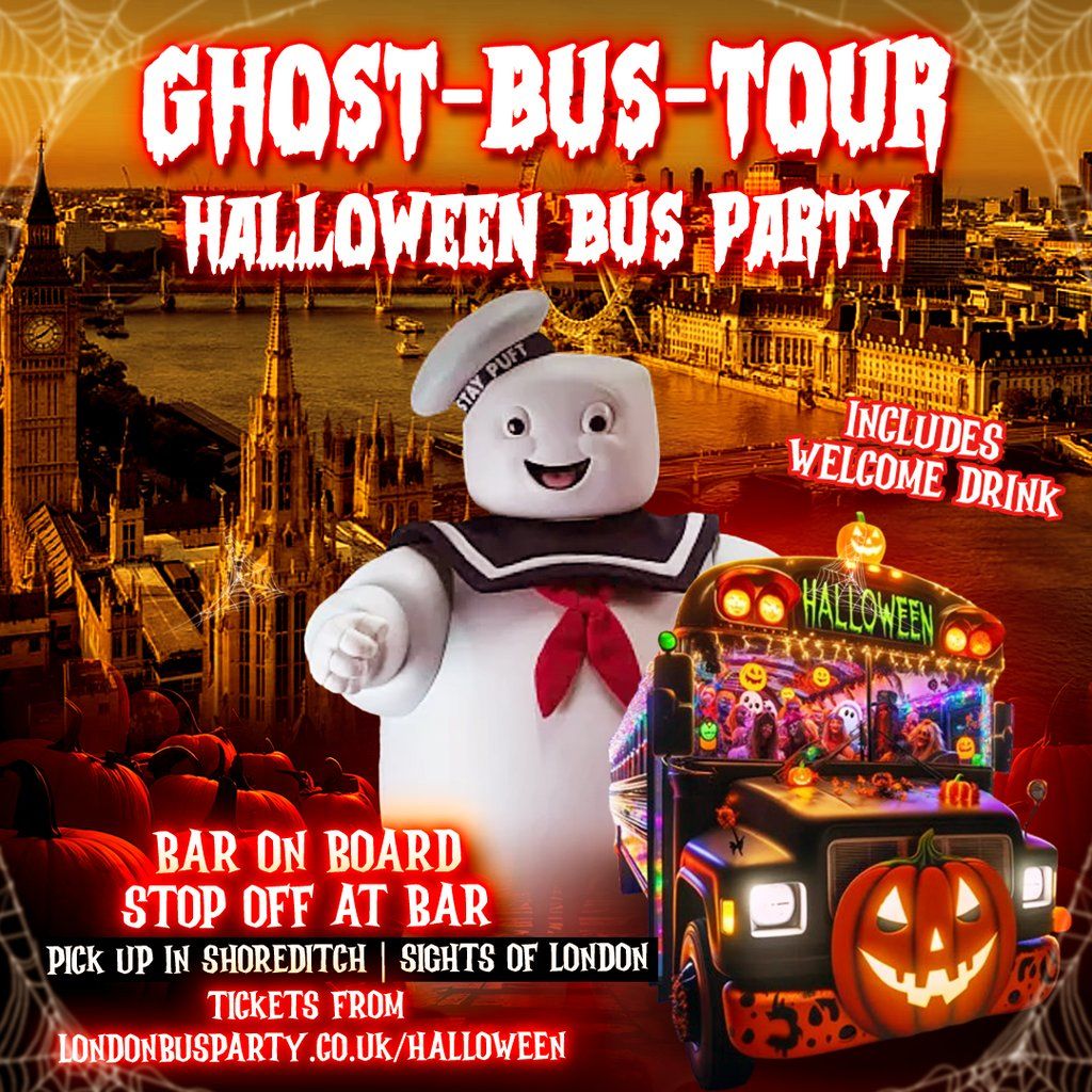 Halloween Bus Party London | Ghost Bus Tours | Sat 26th Oct