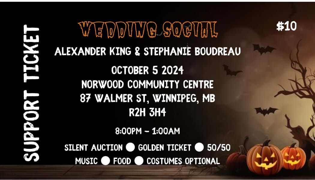 Alex & Stephs Halloween Wedding Social 