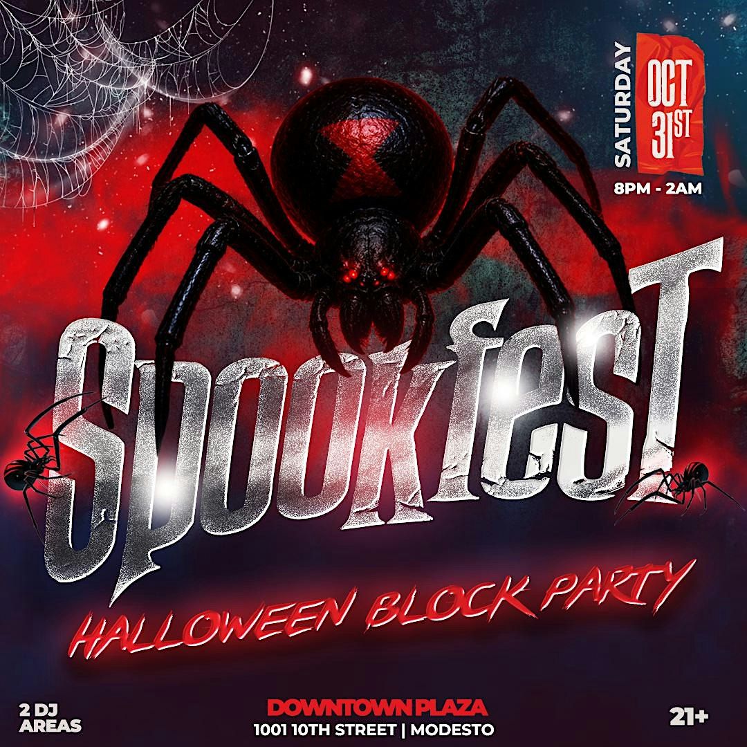 Spookfest: 21+ Halloween Party in Modesto, Sat Oct 31 | Hunt Halloween