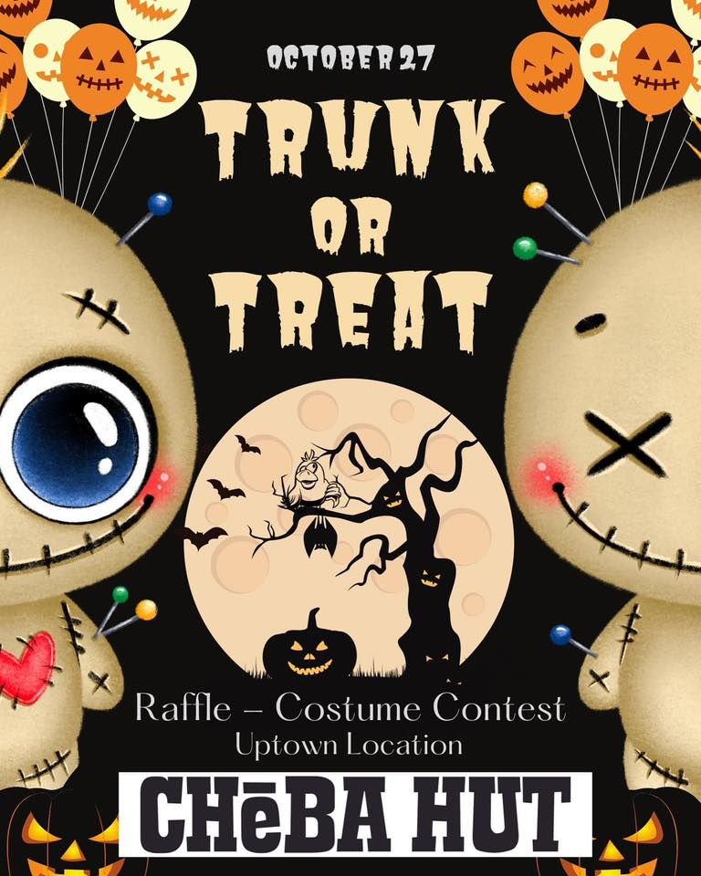 Cheba Hut Trunk OR Treat 2023 Uptown location on Menaul Albuquerque