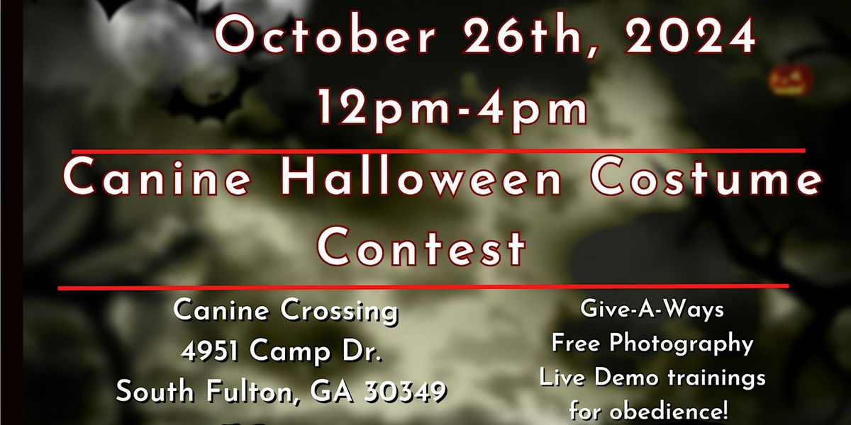 Last Park n Paws of 2024!!  Canine Halloween Costume Contest