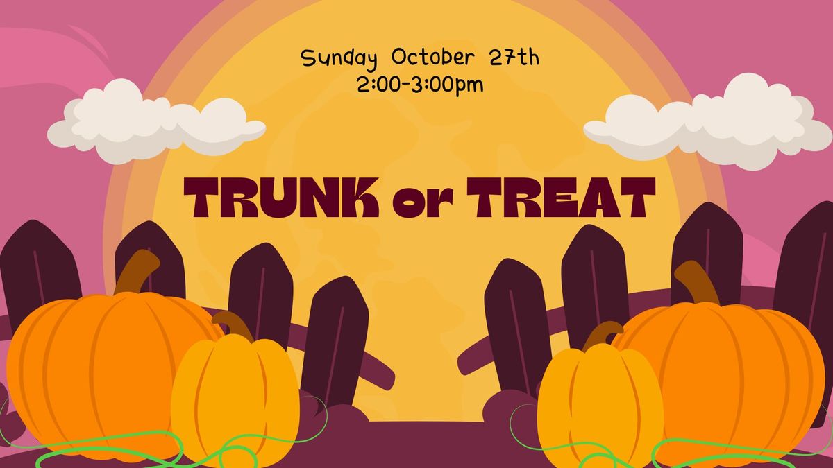 Trunk or Treat AND Blessing of the Animals