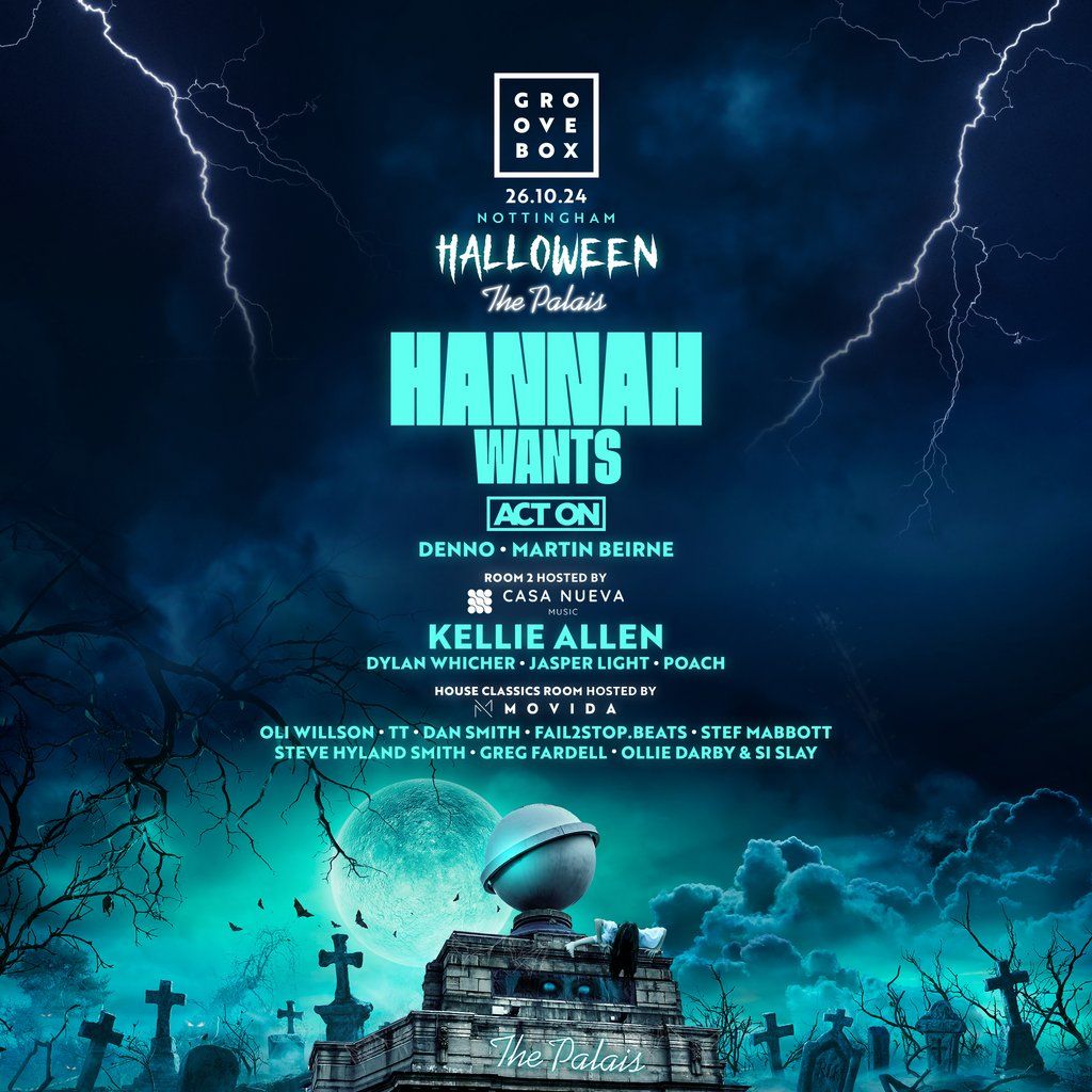 HANNAH WANTS | Groovebox Halloween at The Palais