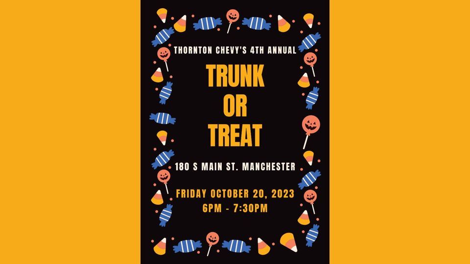 Trunk or Treat Thornton Chevrolet (180 S Main St, Manchester, PA