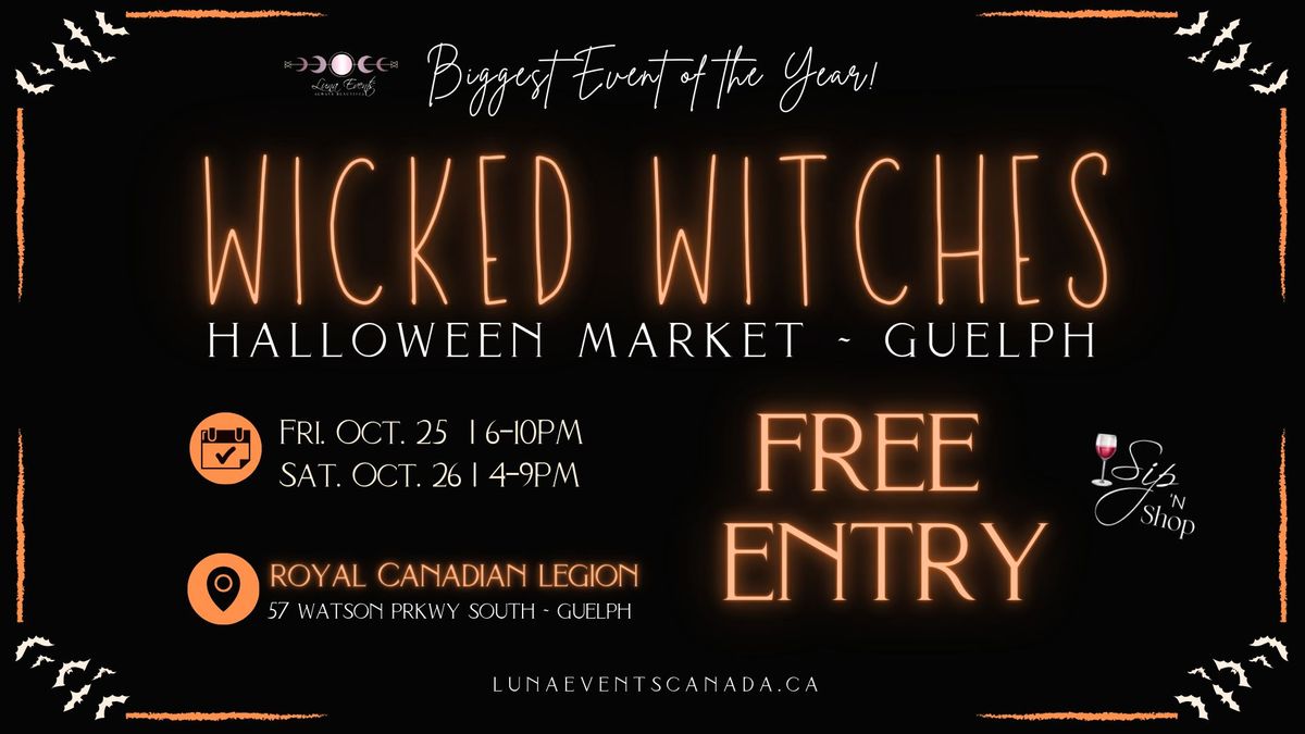 WICKED WITCHES HALLOWEEN MARKET (2 NIGHT EVENT!)