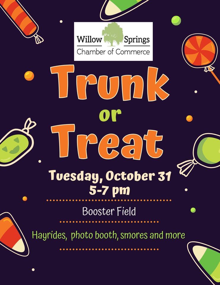 Willow Springs Trunk or Treat Booster Field, Mountain View, MO