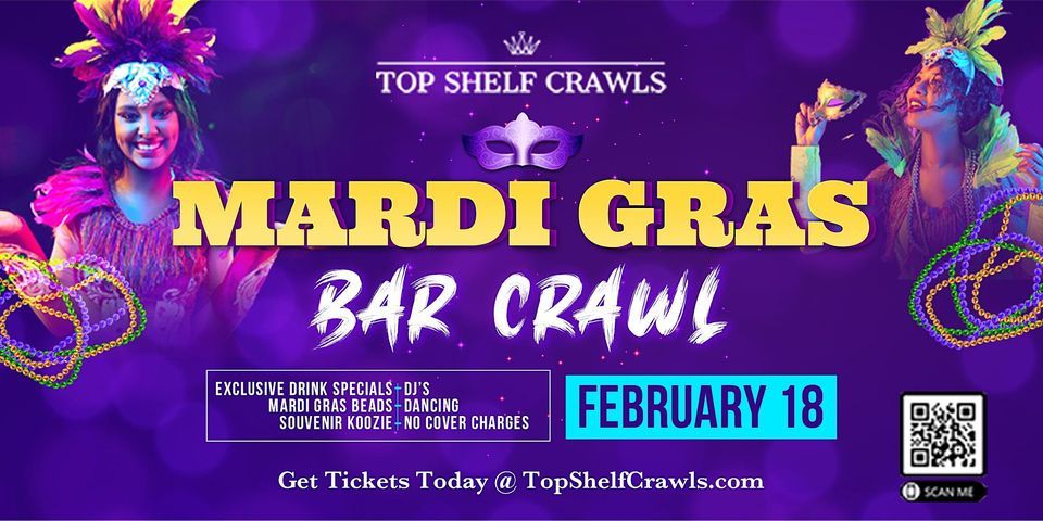 4th annual mardi gras bar crawl