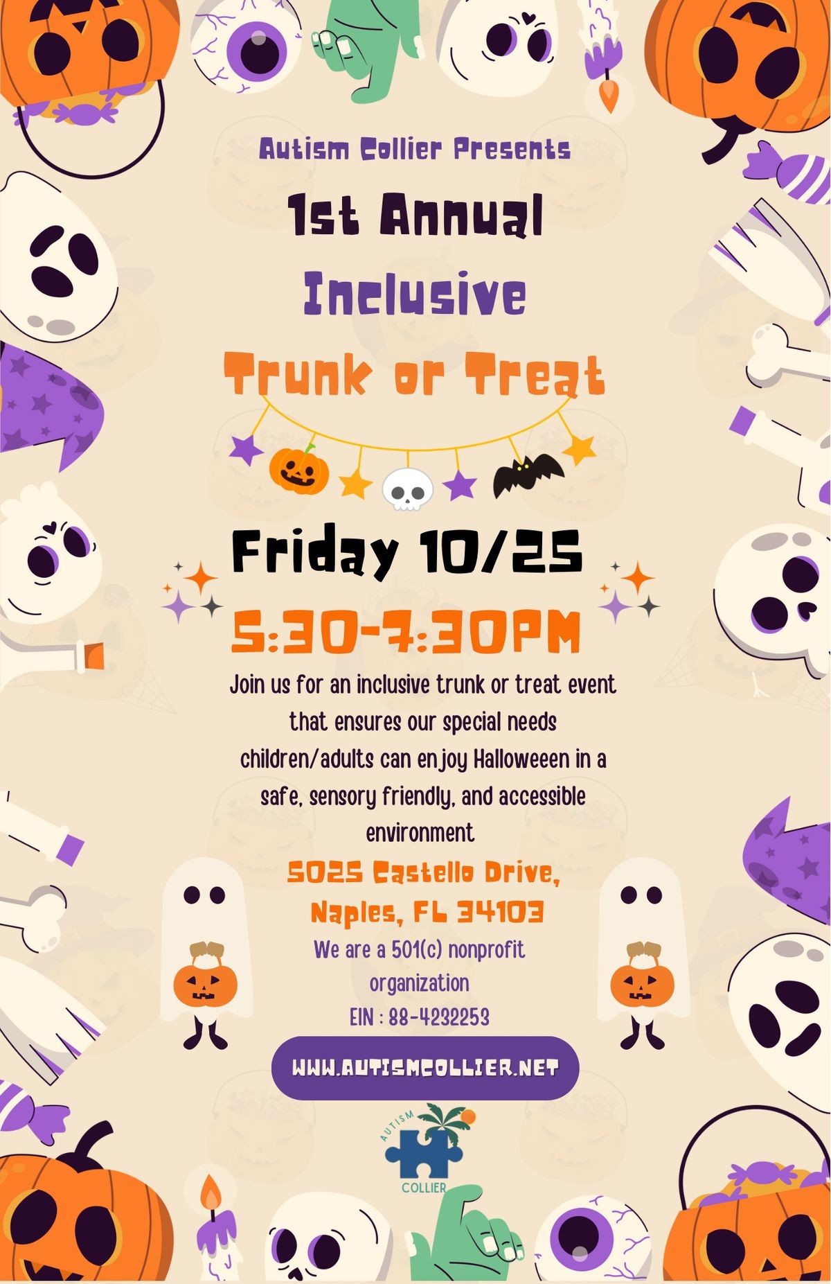 1st Annual Inclusive Trunk or Treat!