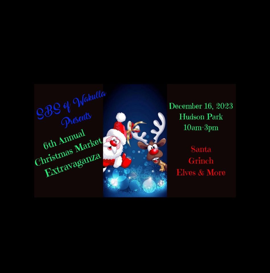 6th Annual Christmas Market Extavaganza Hudson Park, Sopchoppy, FL