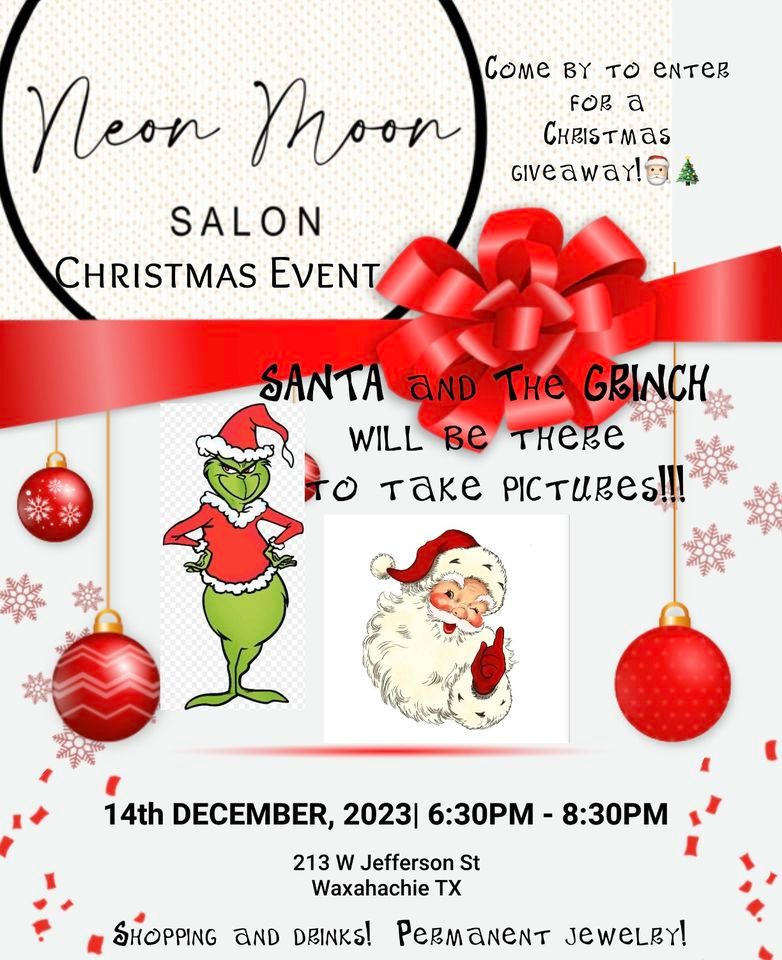 Neon Moon Christmas Event Neon Moon Salon , Waxahachie, TX December