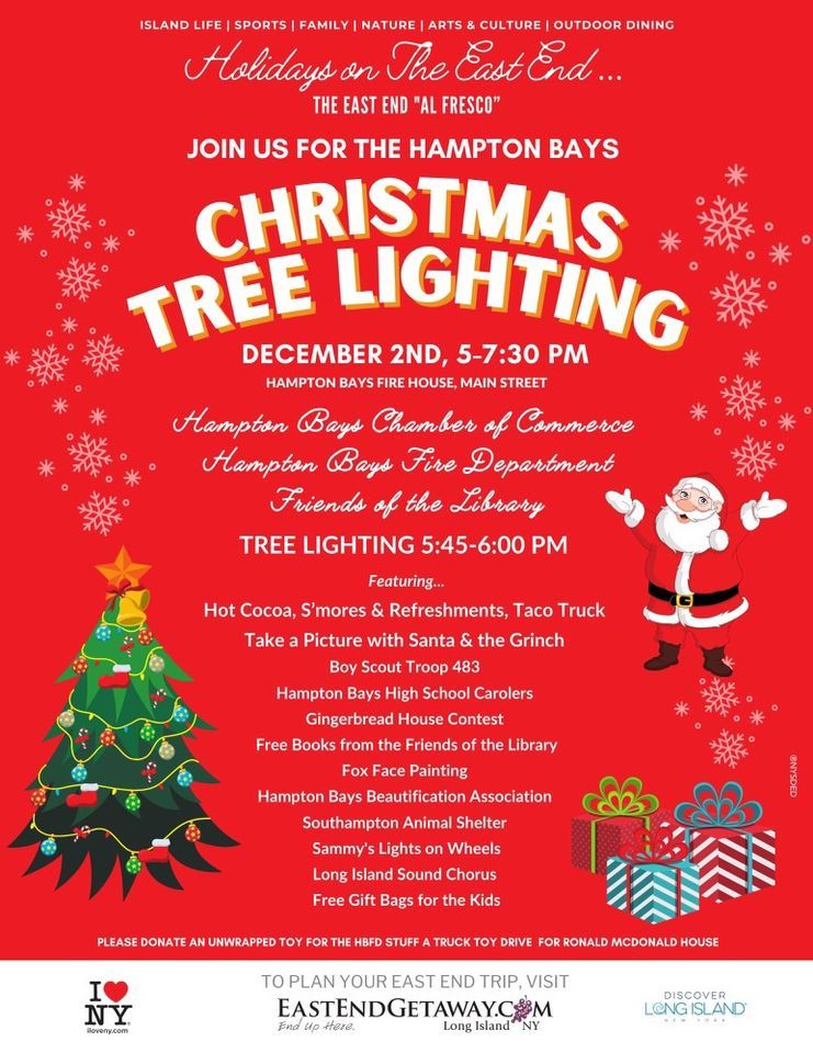 Hampton Bays Christmas Tree Lighting Hampton Bays Fire Department