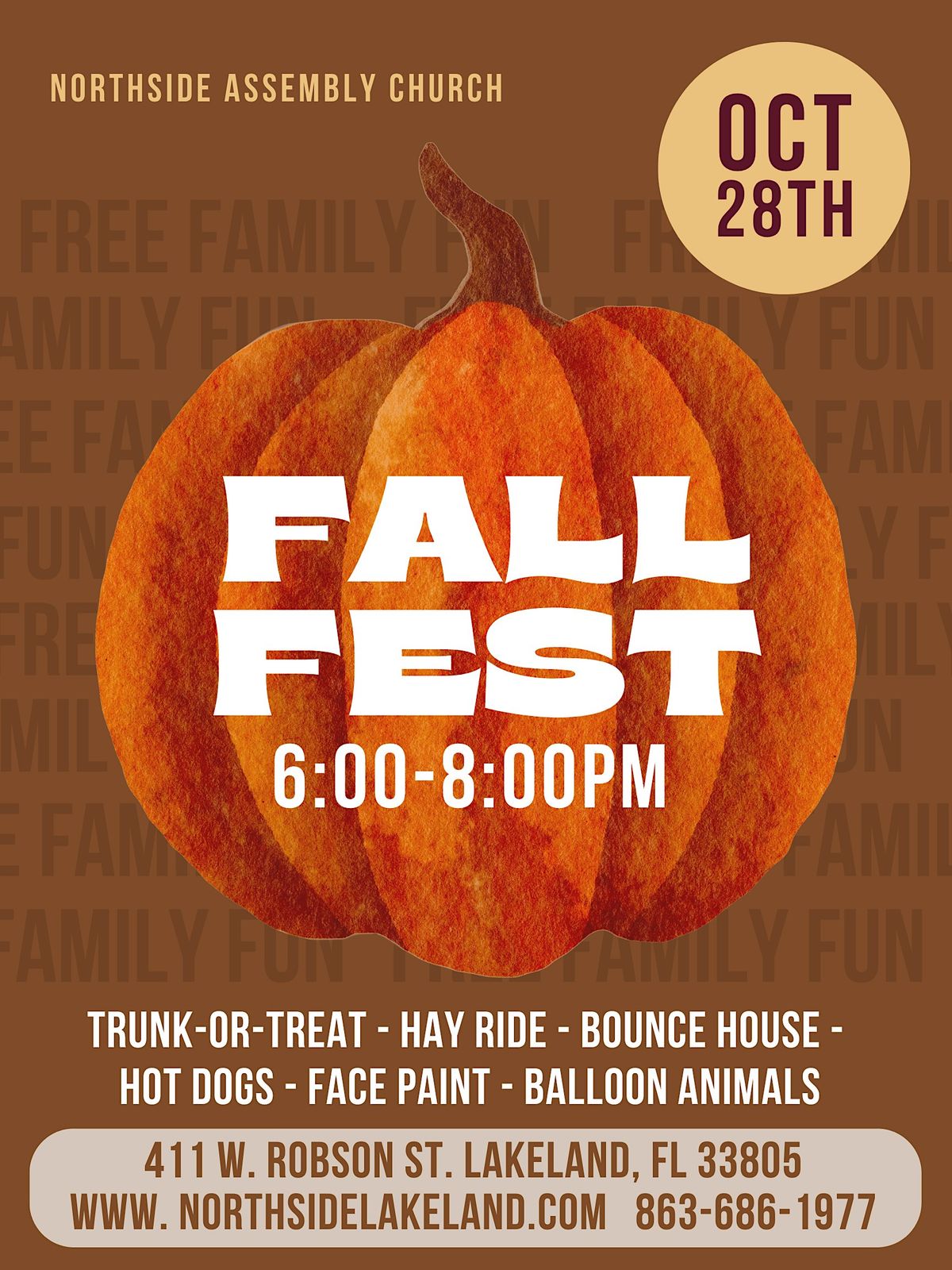 Fall Festival: Trunk or Treat in Lakeland, Wed Oct 28 | Hunt Halloween
